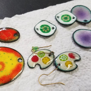 Copper Enameled Jewelry for Beginners - October 4 & 11
