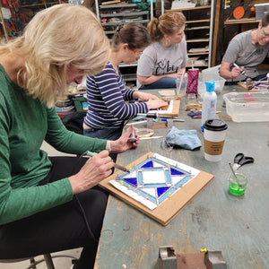 Beginning Stained Glass - February 26, March 5 & 12,  (3-day class)