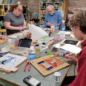 Beginning Stained Glass - February 26, March 5 & 12,  (3-day class)