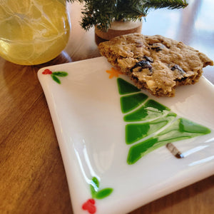 Cookies for Santa: Fused Glass Plate - November 18