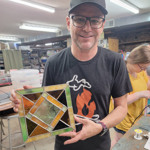 Beginning Stained Glass - February 26, March 5 & 12,  (3-day class)