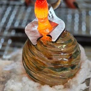 GLASS EXPERIENCE! Blown Ornaments -Saturday, November 22 (choose your time slot)