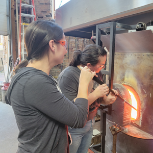GLASS EXPERIENCE! Blown Ornaments -Saturday, November 22 (choose your time slot)