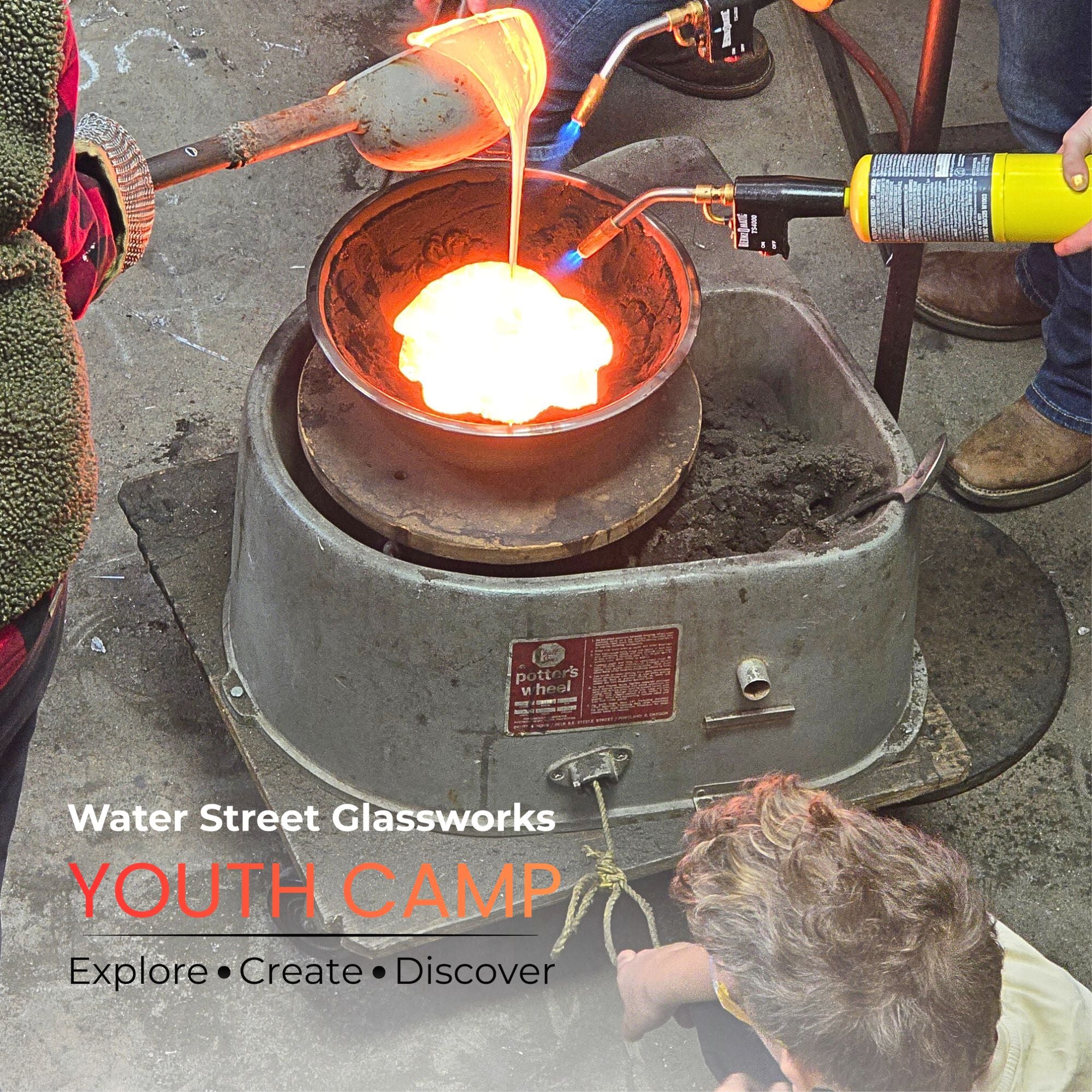 Spin Casting! (Ages 12-18), Tuesday June 30, 9am-12pm