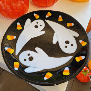 Fused Glass Halloween Candy Bowl - October 18