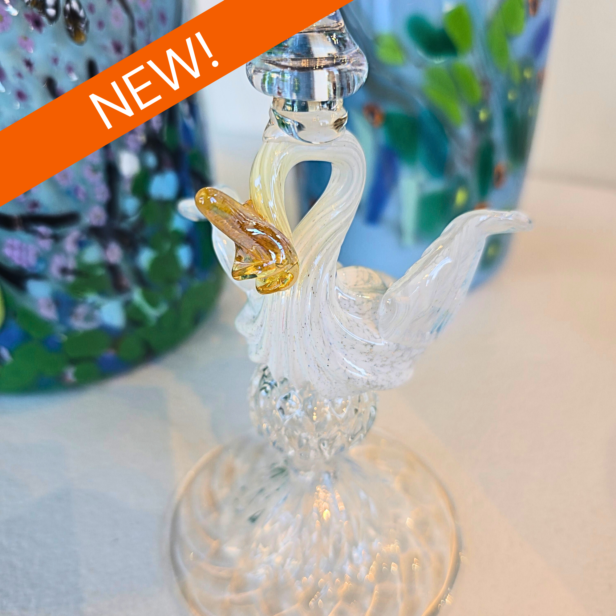 NEW! Sculptural Stem Goblets: Advanced Glassblowing - Sat & Sun, May 30 & 31