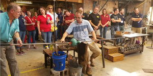 Glassblowing Demo at WSG