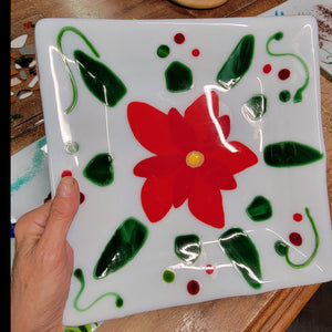 Fused Glass Holiday Platter: Saturday, Nov 12th