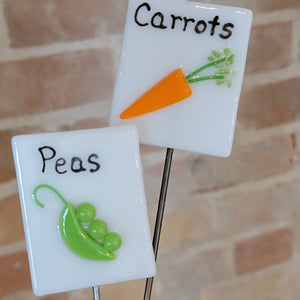 NEW! Herb Plant Stakes: Fused Glass - Wednesday, April 26