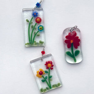 NEW! Fused Glass Pendants - Saturday, May 6