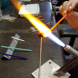 Working off mandrel with the minor torches